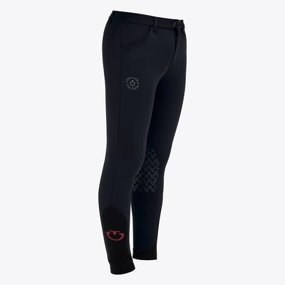 Perforated CT Silicone Print Riding Breeches