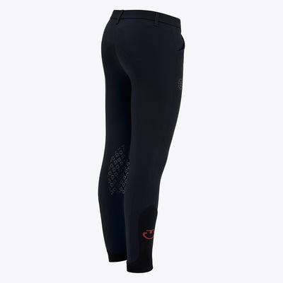Perforated CT Silicone Print Riding Breeches