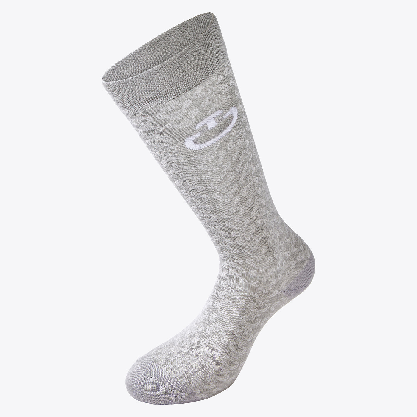 Bestickte Socken mit CT-Streifen