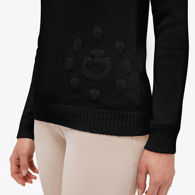 CT Holiday Cashmere Pullover mit halben Reisverschluß